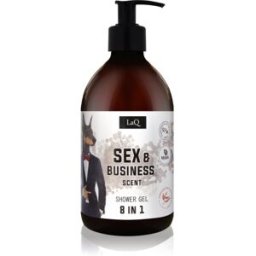 LaQ Sex & Bussiness gel doccia rinfrescante 8 in 1 500 ml