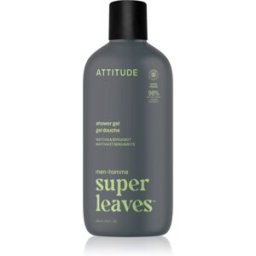Attitude Super Leaves Men Shower Gel gel doccia per uomo Matcha & Bergamot 415 ml