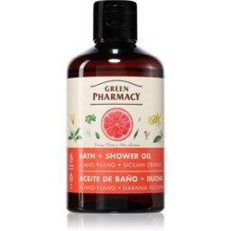 Green Pharmacy Ylang-ylang & Sicilian Orange Bath Oil olio doccia rinfrescante 250 ml