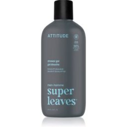 Attitude Super Leaves Men Shower Gel gel doccia per uomo Eucalyptus & Sage 415 ml