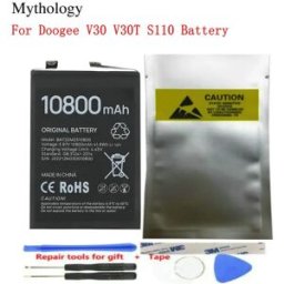 Per DOOGEE V30 S110 S100 Batteria originale V30T 6.5 " Robusta LiIon Bateria 10800mAh Accessori per telefoni cellulari