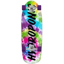 Hydroponic Rounded Complete Cruiser Skateboard (Tie Dye) taglia 30