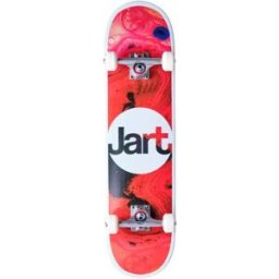 Jart Skateboards Jart Tie Dye Skateboard Completo (Rosso) taglia 7.87