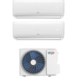 Argo Kitdesignd9+12+14btu Climatizzatore Dual Split Inverter 9000 + 12000 Btu Condizionatore Con Pompa Di Calore Classe A++/a+ (Unità Interna + Unità Esterna) - 398000955 + 398000956 + 398000954 Climadesign Dual