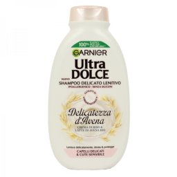 GARNIER ULTRA DOLCE SHAMPOO DELICATO LENITIVO 250ML.DELICATEZZA D'AVENA