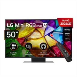 LG Smart Tv Mini Led Rgb 4k 50" Pro 50mrgb88b6b-charcoal Black