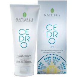 BIOS LINE SpA Nature's Cedro Uomo Doccia Shampoo Energizzante 200ml - Cedro Uomo Natures Doccia Shampoo Energizzante