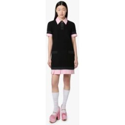 Moschino - Abito in lana bouclé - Nero 38