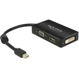 Delock Adattatore 62631 Mini Displayport A Hdmi Dvi Vga
