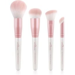Luvia Cosmetics Flawless Face Set set di pennelli con custodia Candy