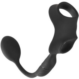 Rebel - anello con 1 pz Dilatatore anale