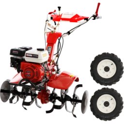 GeoTech Pro PGT 900 - Motozappa a benzina 7 HP con cambio 2+1 e trasmissione a ingranaggi