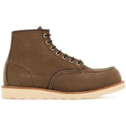 Red Wing Stivaletto Classic Moc Toe in camoscio Nocciola Taglia 10