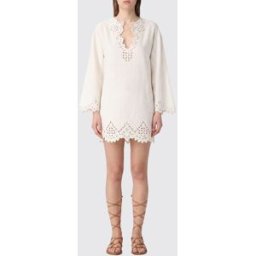 Isabel Marant Etoile Abito in cotone Bianco Taglia 38