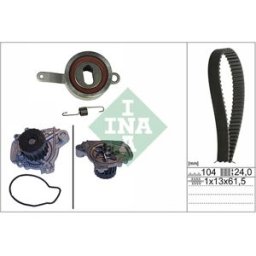 Schaeffler Ina Pompa dell'acqua + kit cinghia di distribuzione INA 530 0314 30