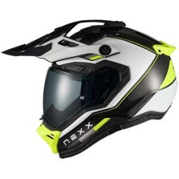 Casco Moto integrale Adventure Nexx X.RALLY Raid Bianco Gial taglia XL