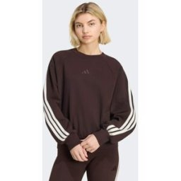 Adidas FELPA KIT 3-STRIPES S Aurora Coffee / Off White / Off White