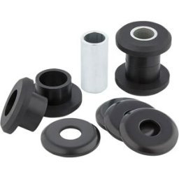 Arlen Ness Kit Boccole Per Riser Manubrio Harley Davidson Xl 1200 C Sportster Custom 98 Black / Silver One Size