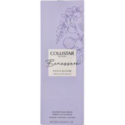 Collistar Benessere Fig And Wisteria Shower Milk Cream 250 ml Doccia e Bagno