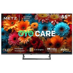 Metz 55MQF7500Z, Smart TV 55" QLED 4K UHD, Google TV, HDR10+, Eye Care 5.0
