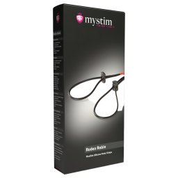 mystim Rodeo Robin - anello elettro pene e testicoli - silicone