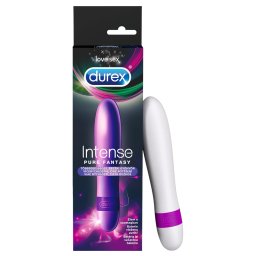 Durex Intense Pure Fantasy - vibratore a forma di bastoncino (bianco)
