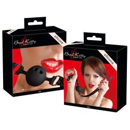 Bad Kitty - bavaglio bocca silicone taglia media nero