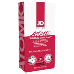 System JO - ATOMIC - gel stimolante per il clitoride per donne (10 ml)