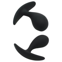 Set plug anale Rimba Copenhagen (nero, 2 pezzi)