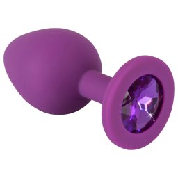 You2Toys - Colorful JOY - plug anale in silicone - medio (viola)