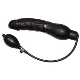You2Toys - plug anale gonfiabile in lattice - nero grande
