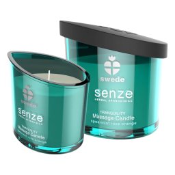 Swede Senze - candela da massaggio - rosa arancia - 50ml
