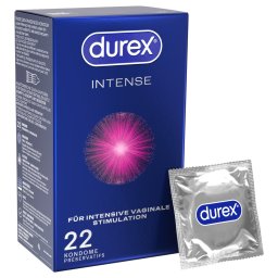 Durex Intense - Preservativi Orgasmic (22 pezzi)