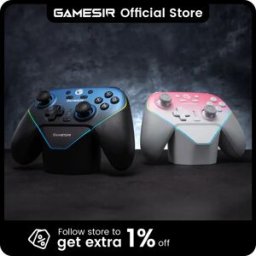 GameSir Gamepad Bluetooth Super Nova con dock di ricarica Controller di gioco wireless per Nintendo Switch 2 iPhone Android Phone PC