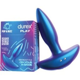 Durex Play Pop & Buzz Plug anale con vibrazione 1 pz