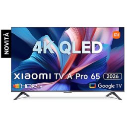 Xiaomi A65 PRO, Smart TV 65", LCD 4K QLED, Dolby Audio, Google TV, Netflix, 120 Hz, Cornice Ultrasottile