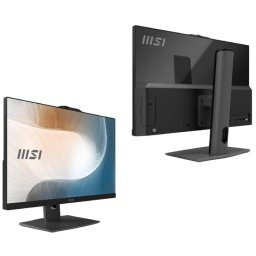 Lcd Pc MSI Modern AM242 1M All in One lcd ips 23.8" Full Hd MultiTouch AntiGlare cpu Intel Core 5 120U ram 16GB ssd 512GB Windows 11 Professional colore Nero