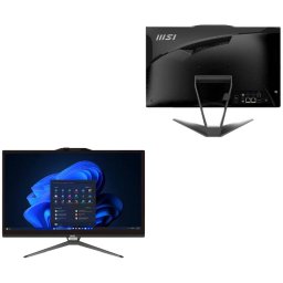 Lcd Pc MSI PRO AP222T 14MA All in One lcd 21.5" MultiTouch Antiglare cpu Intel G7400 ram 8GB ssd 128GB Windows 11 Professional colore Nero
