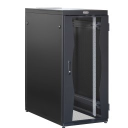 Intellinet Armadio NetRack 19'' 600x600 27 Unità Nero Porte Grigliate da Assemblare