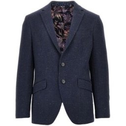 Etro Giacca monopetto in tweed mouliné