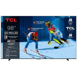 TCL 98C6K, Smart TV 98'', QD-Mini LED, 4k, Dolby Atmos, Full AI