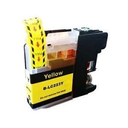 Brother Cartuccia Comp. LC223 New Chip GIALLO