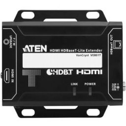 Coppia Extender HDMI HDbaseT-lite ethernet IN&OUT; (4K a 40 m) ATEN VE801T