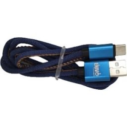 Enivoitech CAVO USB TIPO-C 1M JEANS BLU