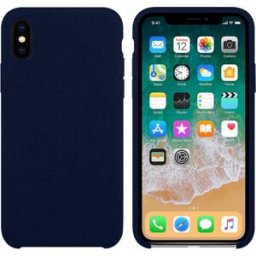Apple COVER PER IPHONE XS MAX BLU CASE-51683