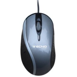 TECNO Mouse USB TC-40 Nero/Grigio