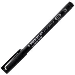 Pennarello STD Lumcolor M Staedtler Nero