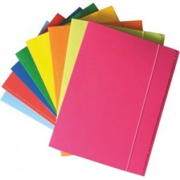 Portadocumenti 35x25 Lucida con elastico Vari colori