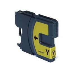Brother Cartuccia Compatibile Lc980 Lc-1100 Giallo Cart-brolc980-G