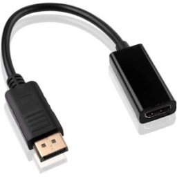Enivoitech Adattatore Displayport/M a HDMI/F